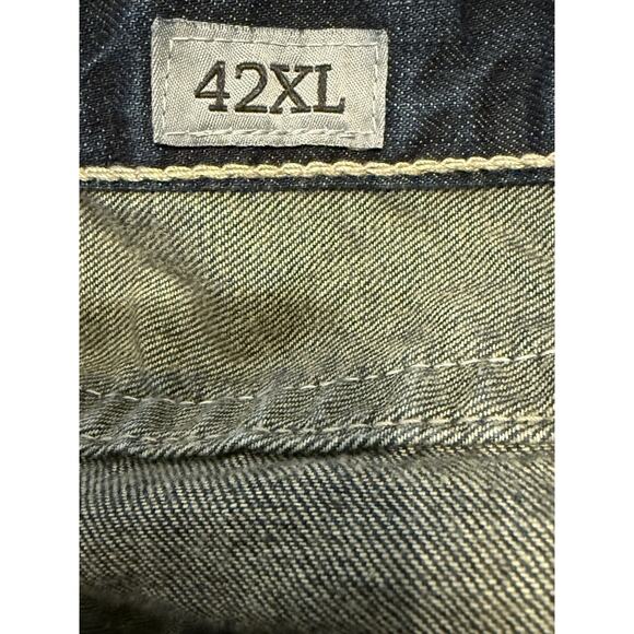 BKE Seth Distressed Straight Leg Jeans Men’s 42XL (42x34) Blue ABM1752 - Picture 4 of 12